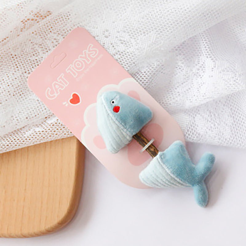 Plush Interactive Stuffed Cat Toy Molar Stick - Best Buddy Store