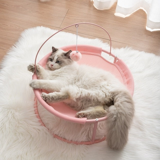 Pet Hammock Cats Beds Indoor Cat House Mat Warm Small Bed Kitten - BestBuddyStore