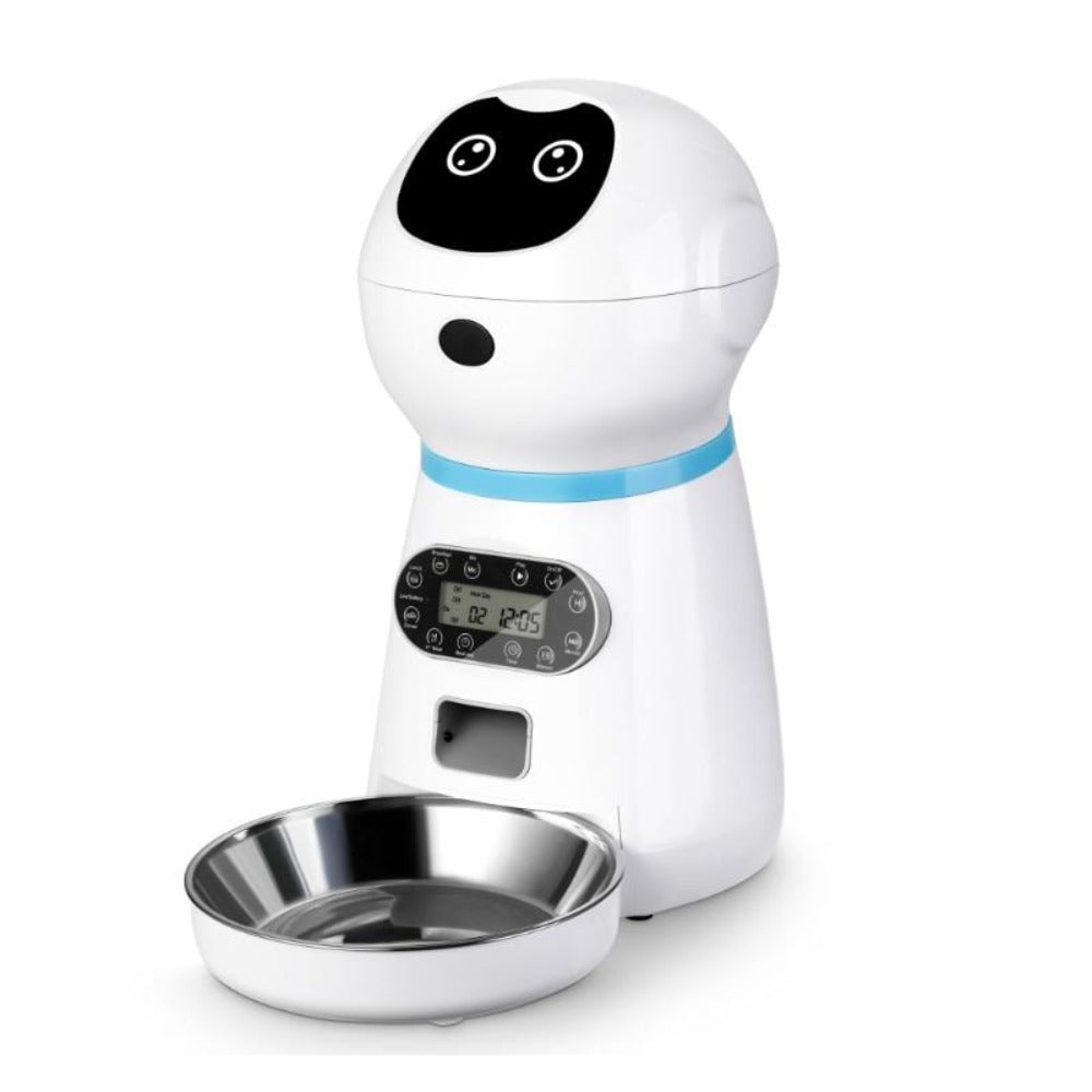 Robot pet feeder