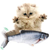 Cargar imagen en el visor de la galería, Electric Cat Toy 3D Fish USB Charging Simulation Fish Interactive Cat Toys - BestBuddyStore