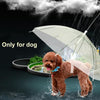 Transparent Dog Umbrella with Dog Leads - BestBuddyStore