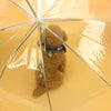 Transparent Dog Umbrella with Dog Leads - BestBuddyStore