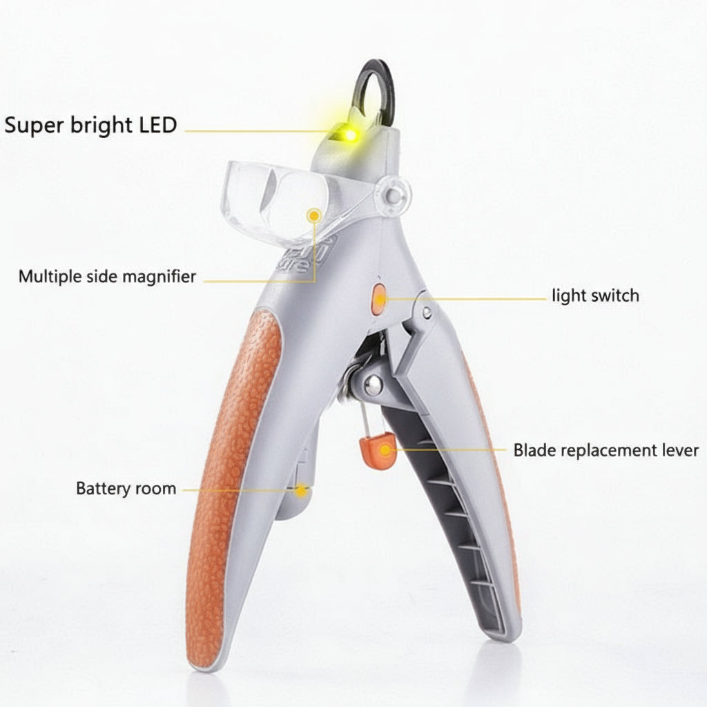 Professional Dog LED Nail Clipper - Best Buddy Store