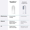 Set of 2. 360º Dog Finger Toothbrush Ergonomic Design - Best Buddy Store