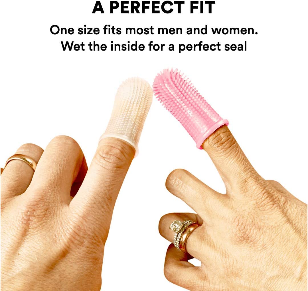 Set of 2. 360º Dog Finger Toothbrush Ergonomic Design - Best Buddy Store