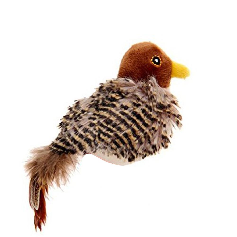 Singing Sparrow Shaped Bird Cat Toy - Best Buddy Store