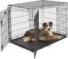 Single & Double Door Folding Metal Dog Crates Fully Equipped - Best Buddy Store