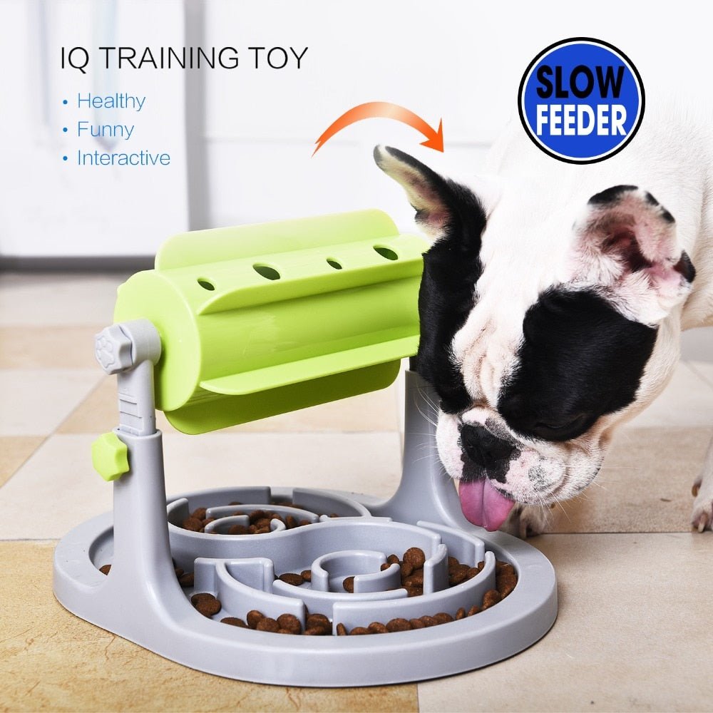 Slow Feeder Dog Bowl Interactive Slow Eating Training - Best Buddy Store