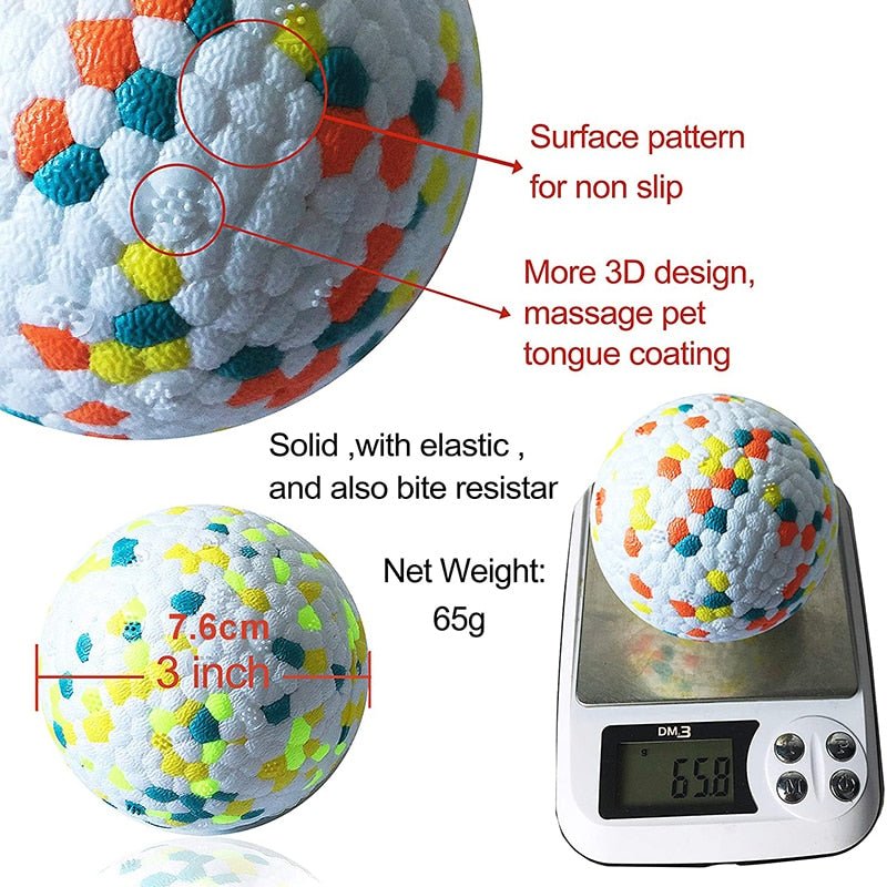 Solid Interactive Bite Resistant Dog Ball - Best Buddy Store