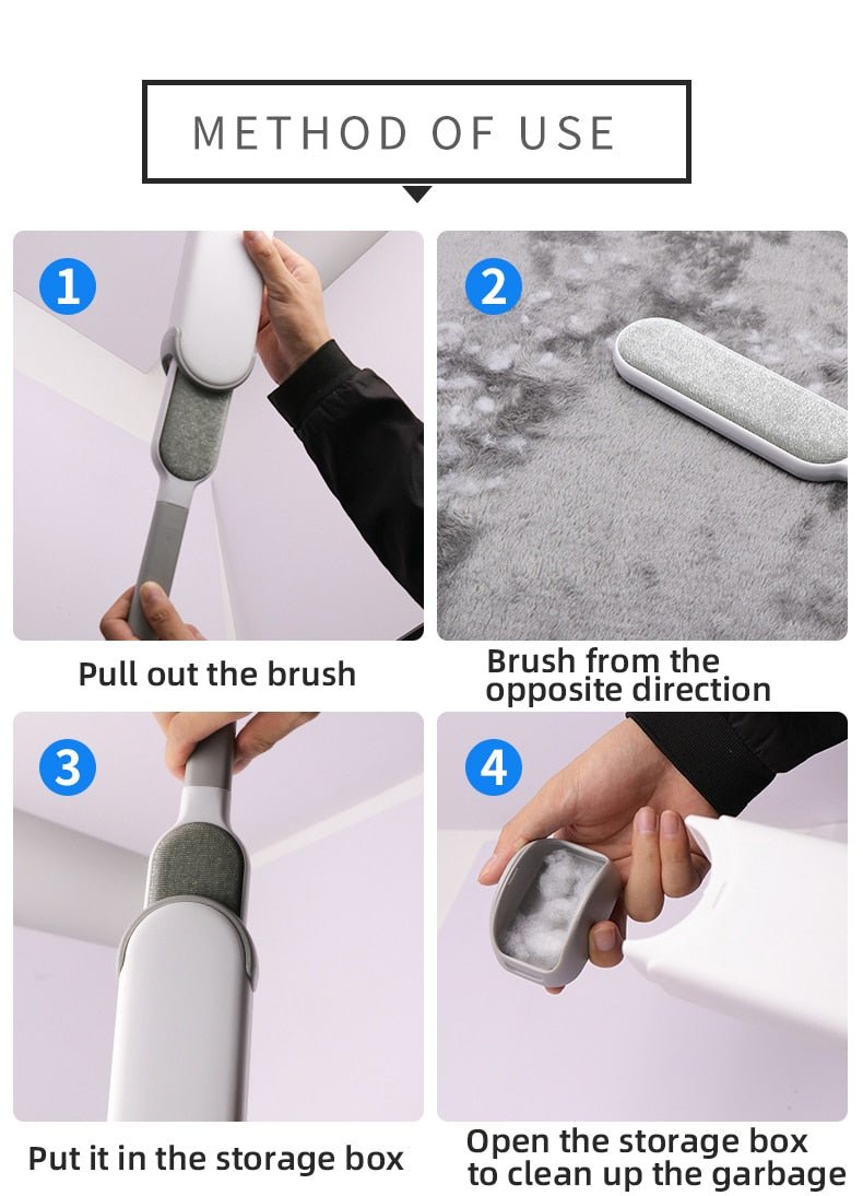 Sticky Hair Brush Easy To Clean Double - Sided Design - Best Buddy Store