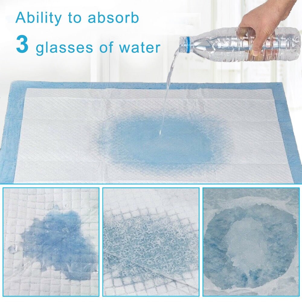Super Absorbent Dog Cat Training Pee Pads Disposable Healthy Nappy Mat - Best Buddy Store