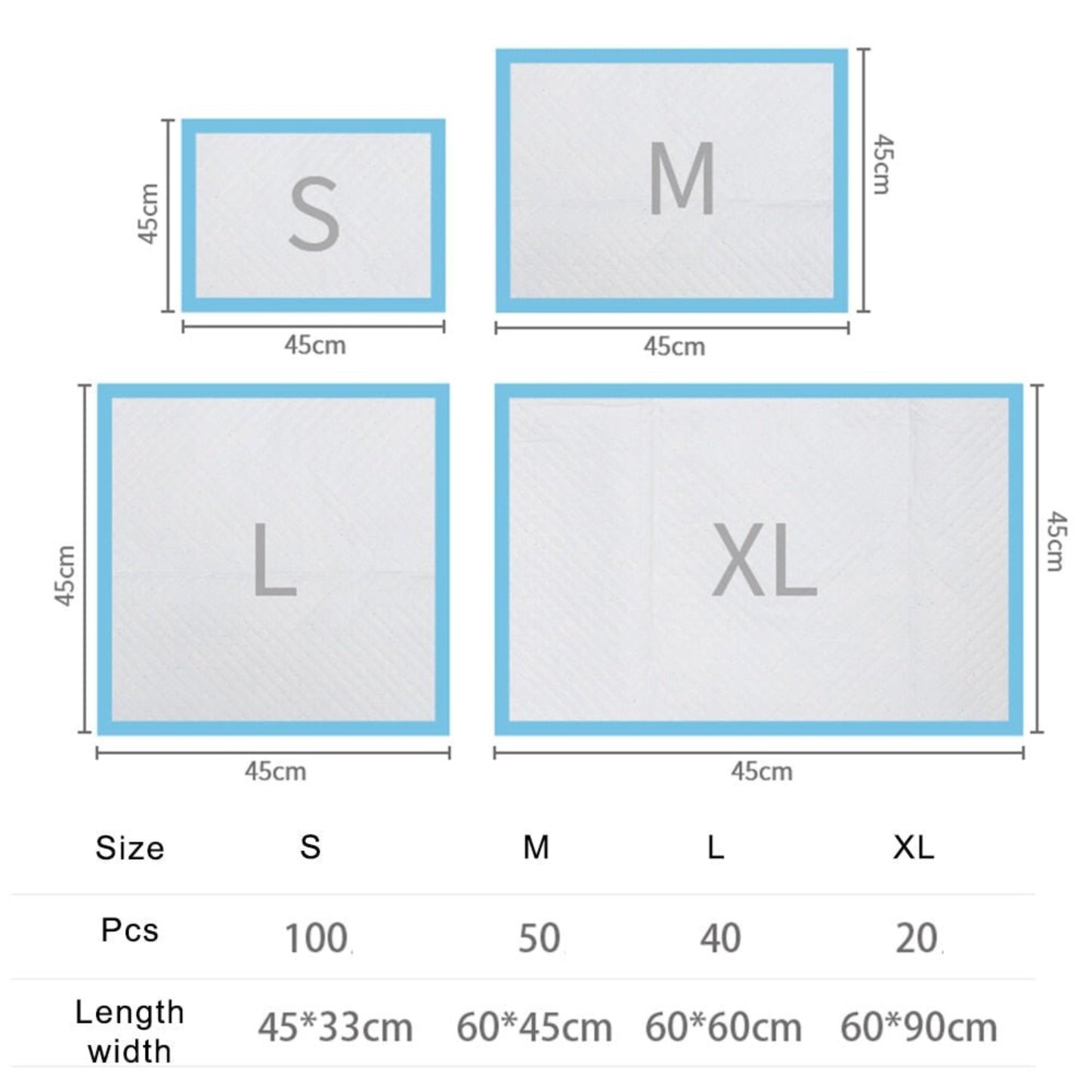 Super Absorbent Dog Cat Training Pee Pads Disposable Healthy Nappy Mat - Best Buddy Store