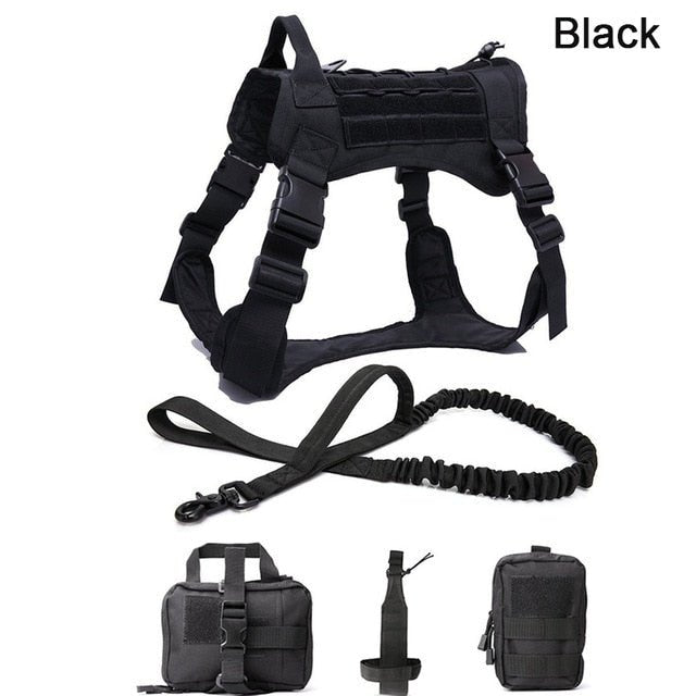 Tactical Breathable Adjustable Dog Vest harness - Best Buddy Store