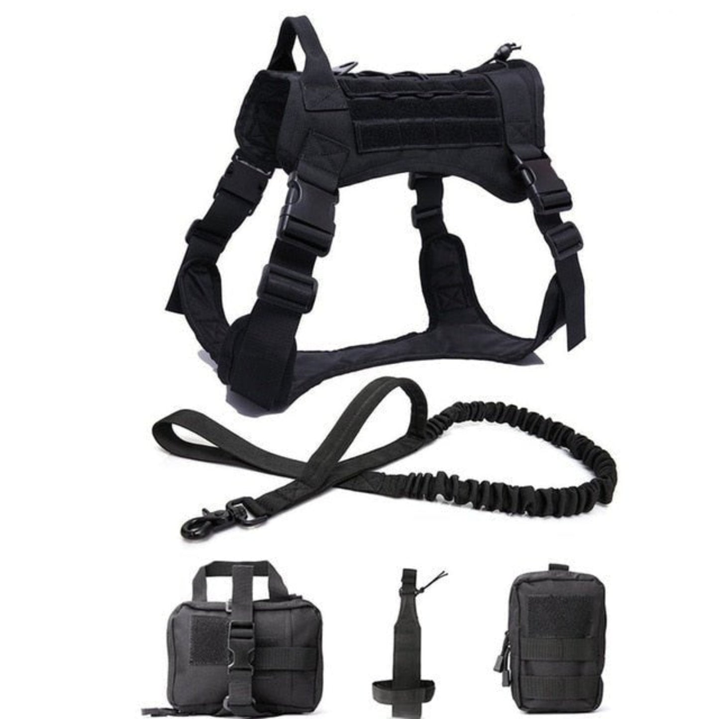 Tactical Breathable Adjustable Dog Vest harness - Best Buddy Store