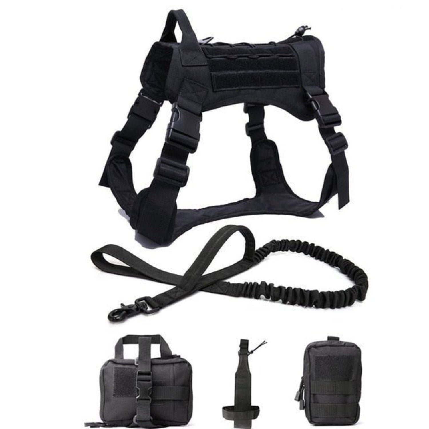 Tactical Breathable Adjustable Dog Vest harness - Best Buddy Store