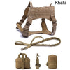Tactical Breathable Adjustable Dog Vest harness - Best Buddy Store
