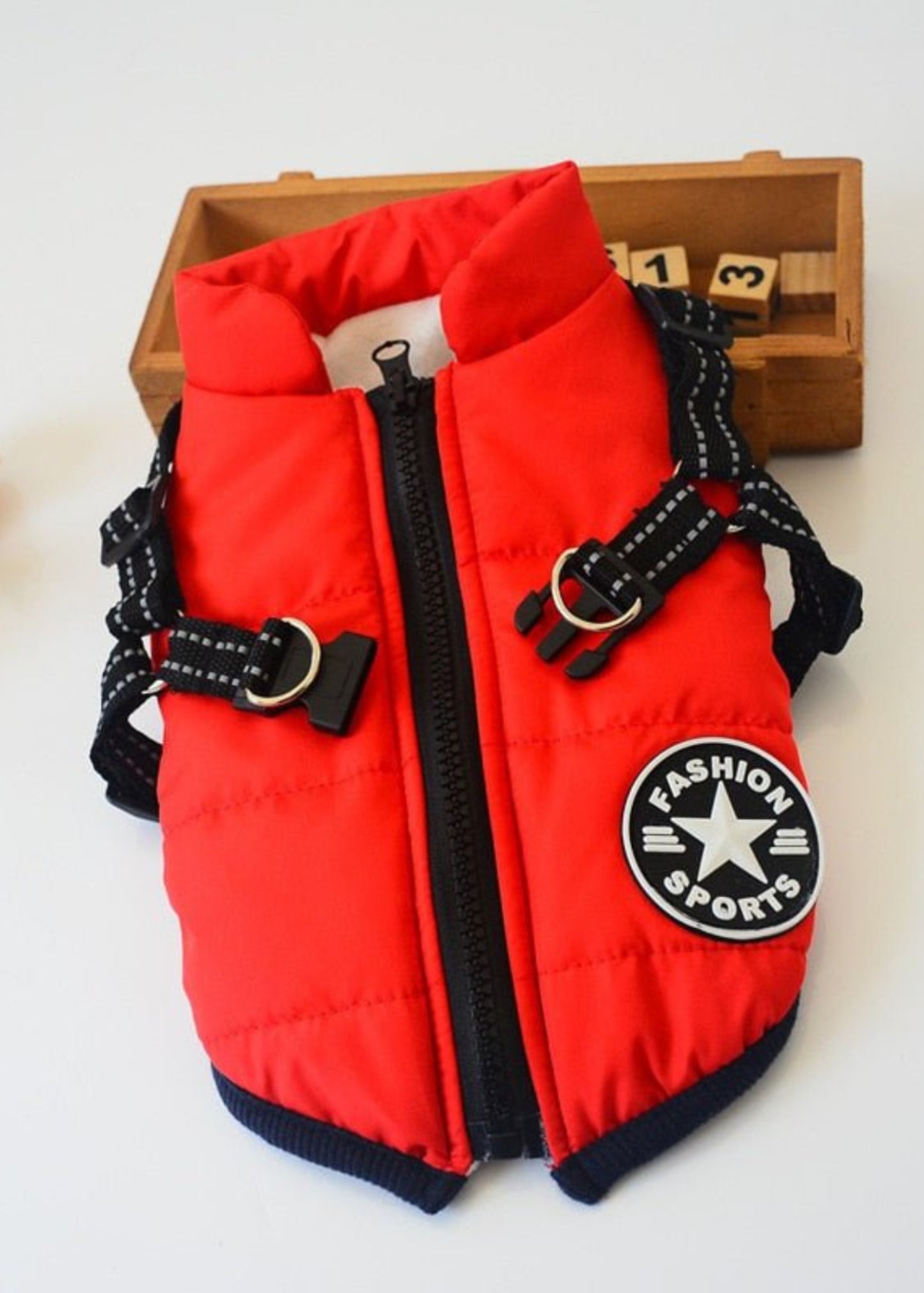 Waterproof Dog Warm Jacket with Built - in Harness - Best Buddy Store