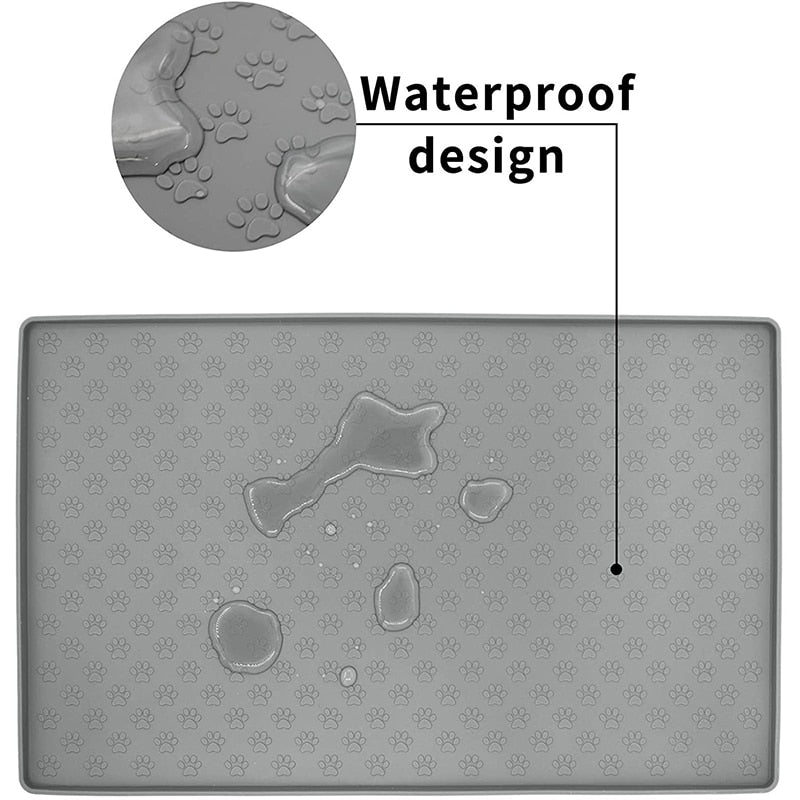 Waterproof Food Mat For Pet Feeding Bowls - Best Buddy Store