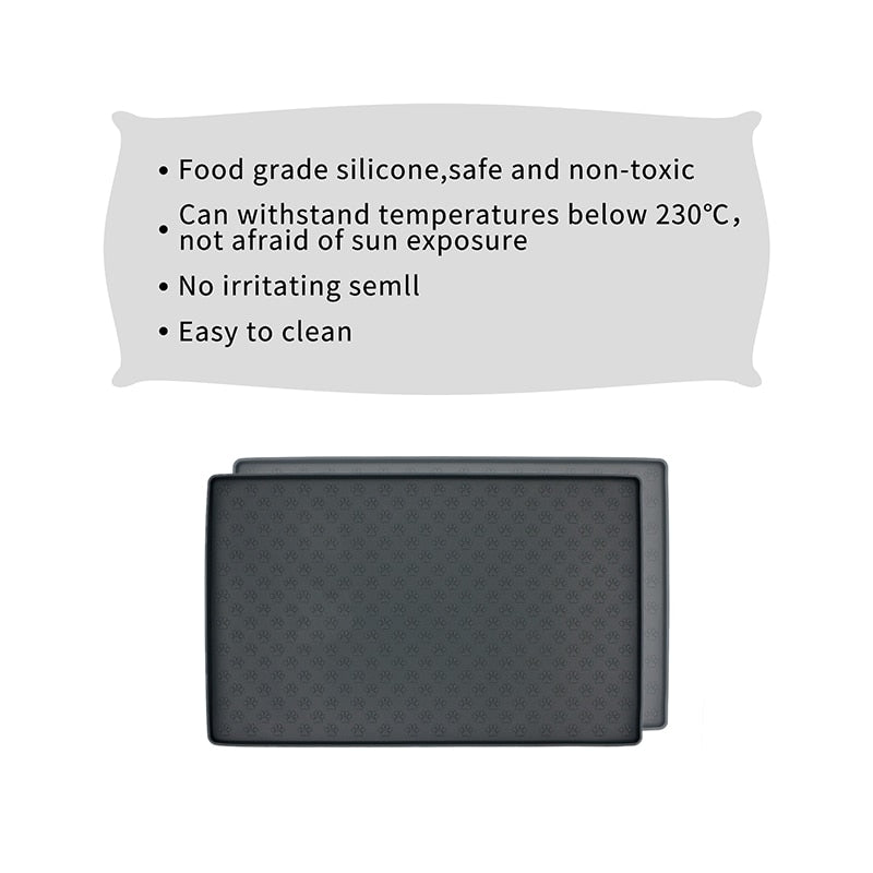 Waterproof Food Mat For Pet Feeding Bowls - Best Buddy Store