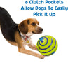 Wobble Giggle Ball - Interactive Dog Toy, Fun Giggle Sounds When Rolled or Shaken - Best Buddy Store
